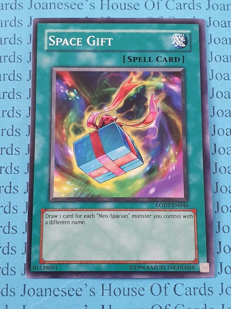 yugioh present card Yu-Gi-Oh! - Space Gift (LODT-EN046) - Light of Destruction - Unlimited Edition Space Gift LODT-EN046 Common Yu-Gi-Oh