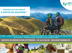 Week-end vélo en liberté avec location vélos